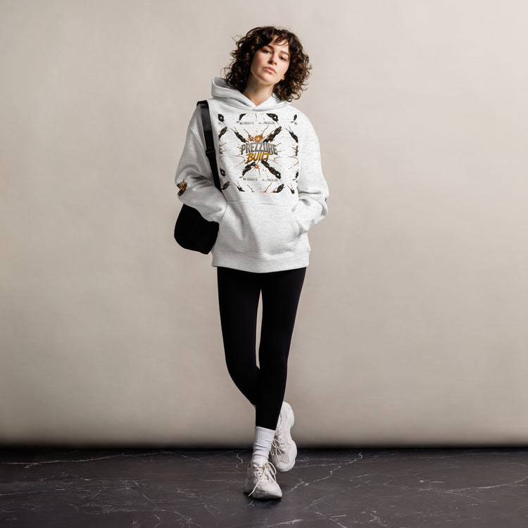 Contained Oversized Hoodie with Relaxed Streetwear Fit - We Rise Above