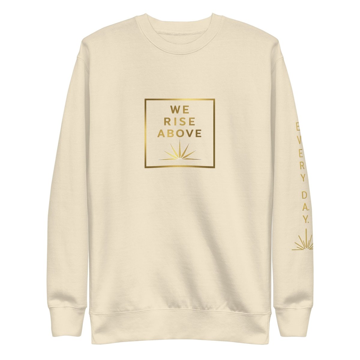 Darkest Nights Crew Sweatshirt | Graphic Streetwear - We Rise Above