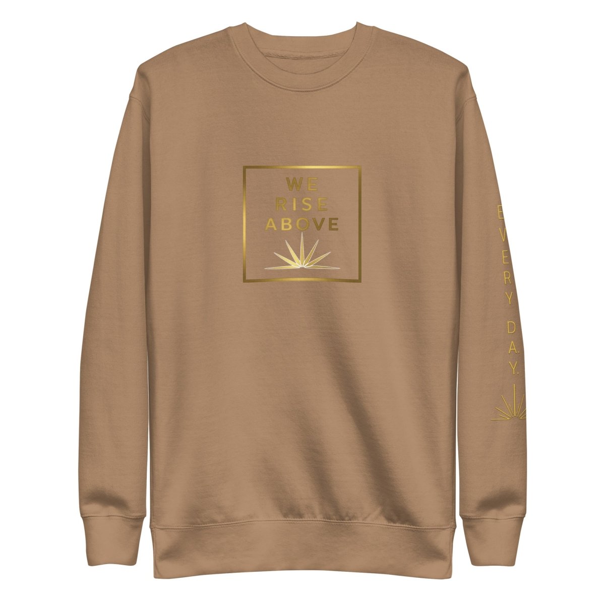 Darkest Nights Crew Sweatshirt | Graphic Streetwear - We Rise Above