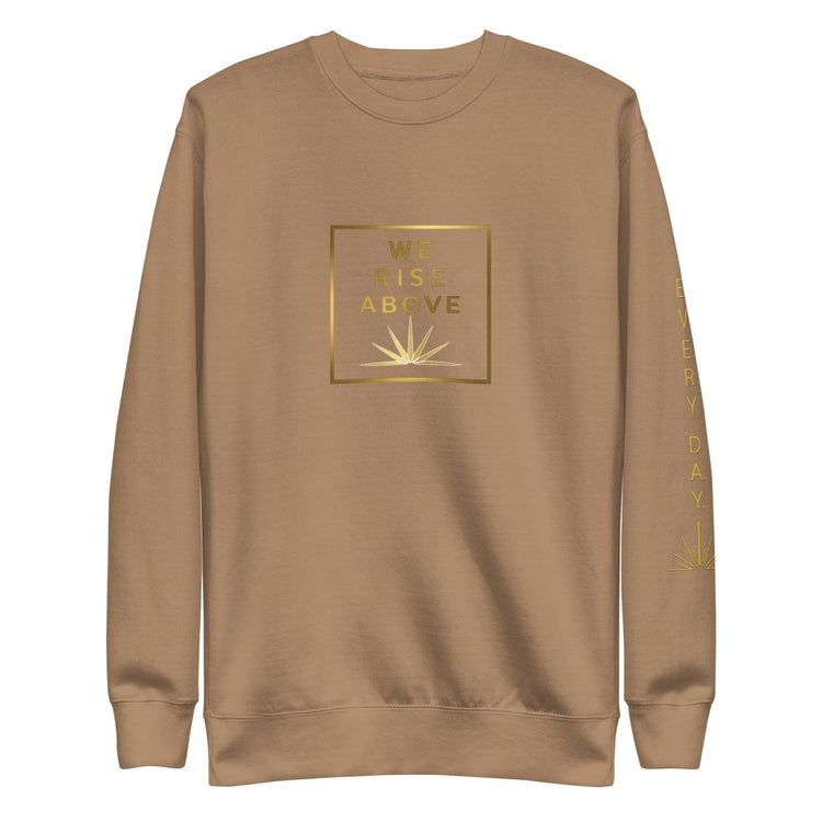 Darkest Nights Crew Sweatshirt | Graphic Streetwear - We Rise Above