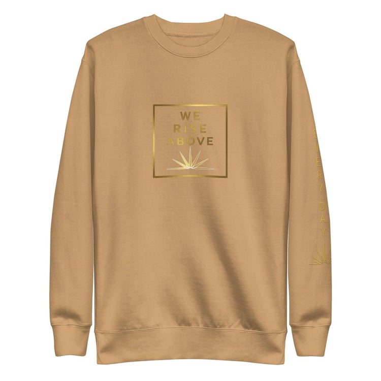 Darkest Nights Crew Sweatshirt | Graphic Streetwear - We Rise Above
