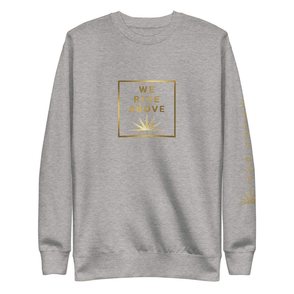 Darkest Nights Crew Sweatshirt | Graphic Streetwear - We Rise Above