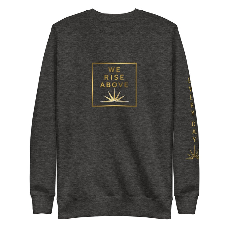 Darkest Nights Crew Sweatshirt | Graphic Streetwear - We Rise Above