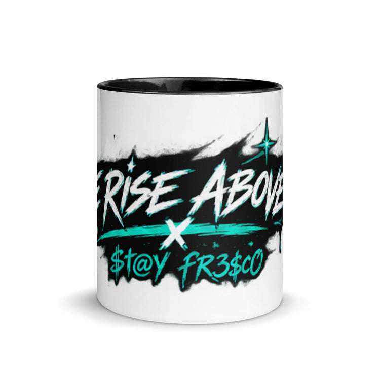 Exclusive STAY FRESCO Ceramic Coffee Mug - We Rise Above