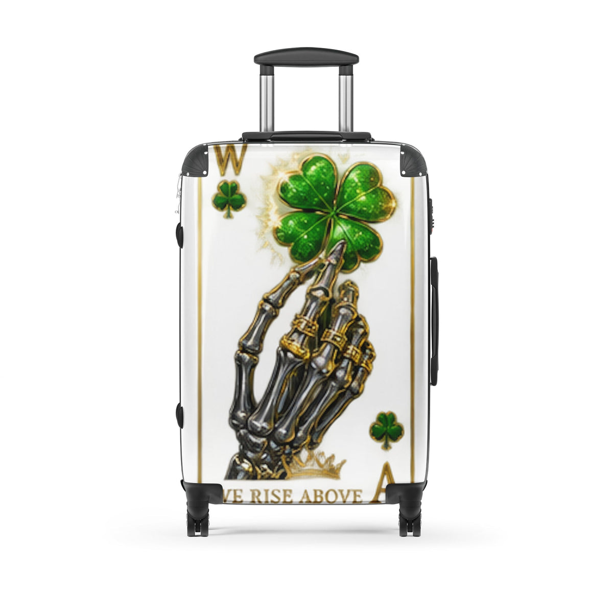 Lucky Energy Hard Shell Suitcase for Everyday Travel - We Rise Above
