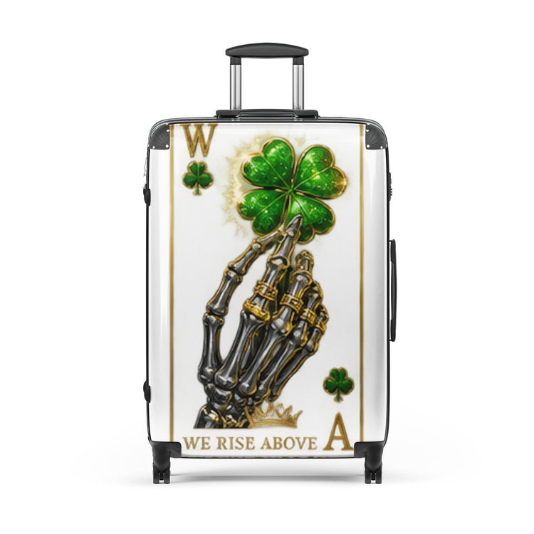 Lucky Energy Hard Shell Suitcase for Everyday Travel - We Rise Above