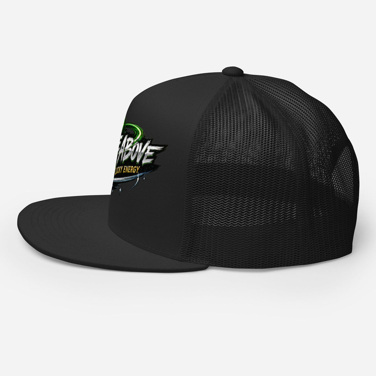 LUCKY ENERGY X WRA Trucker Cap Mesh Back Snapback - We Rise Above