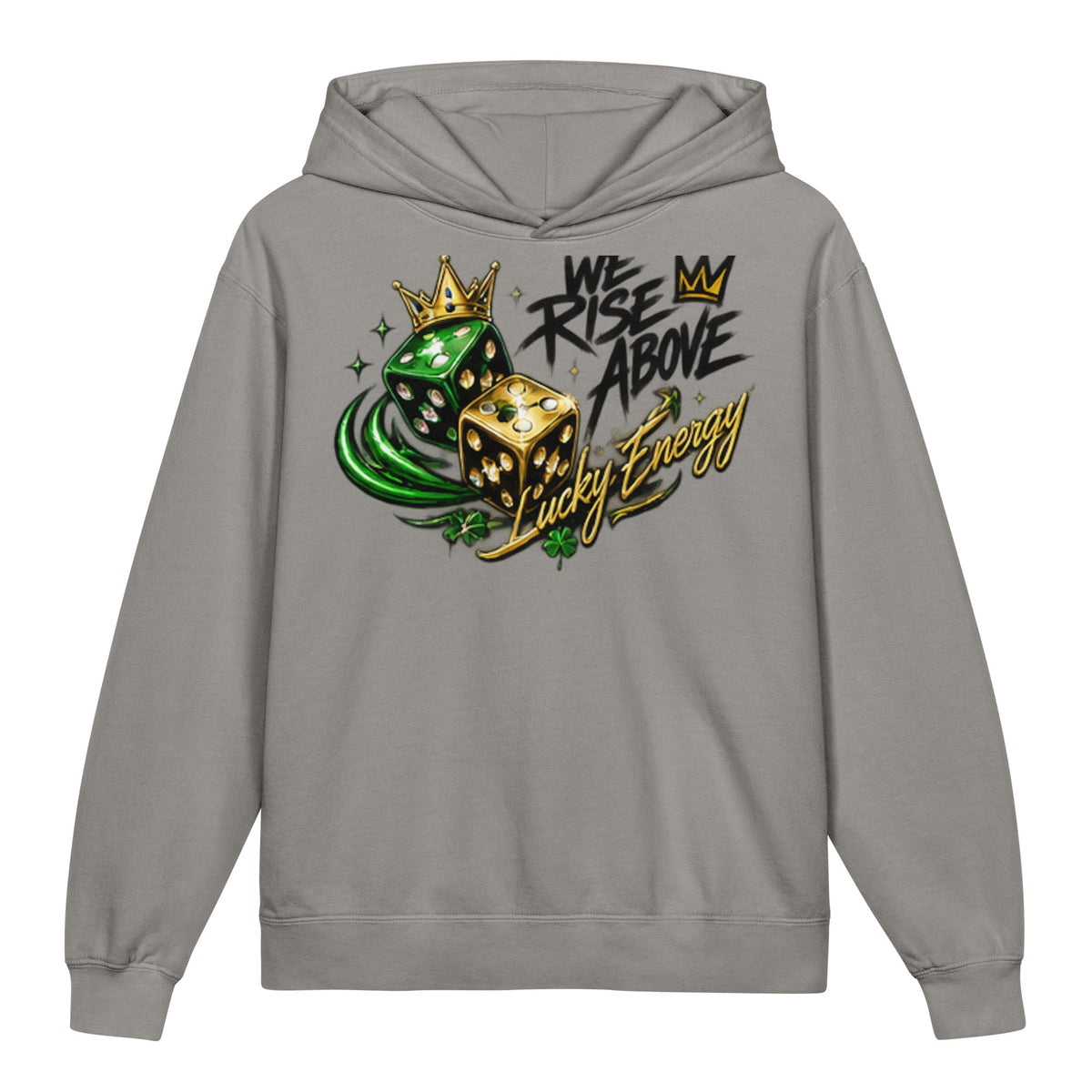 LUCKY ENERGY Youth Lightweight Hooded Sweatshirt - We Rise Above
