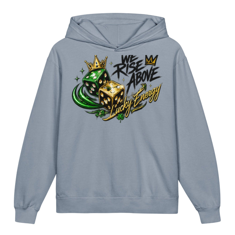 LUCKY ENERGY Youth Lightweight Hooded Sweatshirt - We Rise Above