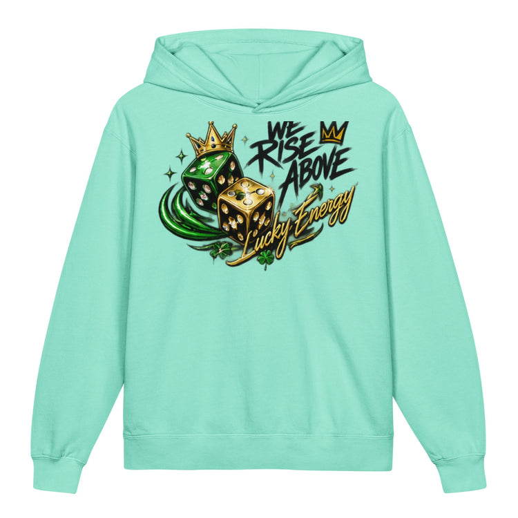LUCKY ENERGY Youth Lightweight Hooded Sweatshirt - We Rise Above