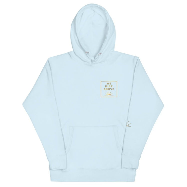 Rise Light Purpose Hoodie | Motivational Streetwear - We Rise Above