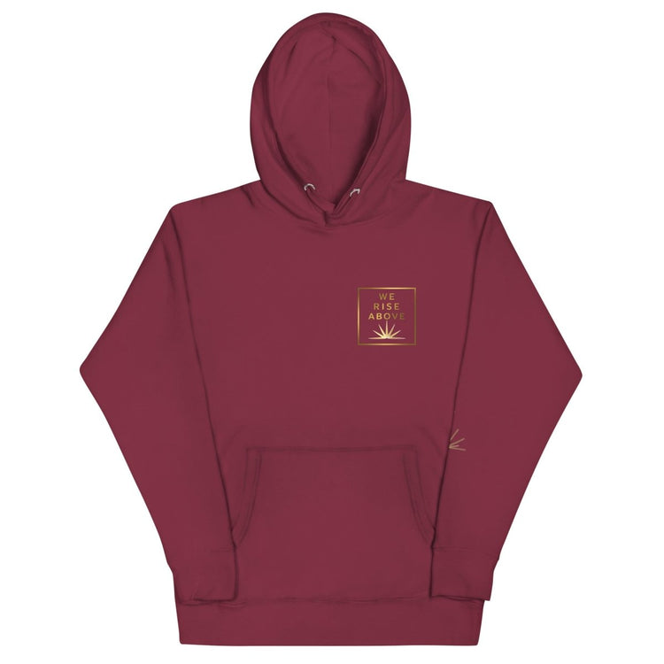 Rise Light Purpose Hoodie | Motivational Streetwear - We Rise Above