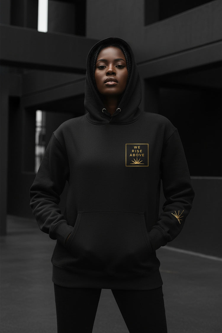 Rise Light Purpose Hoodie | Motivational Streetwear - We Rise Above