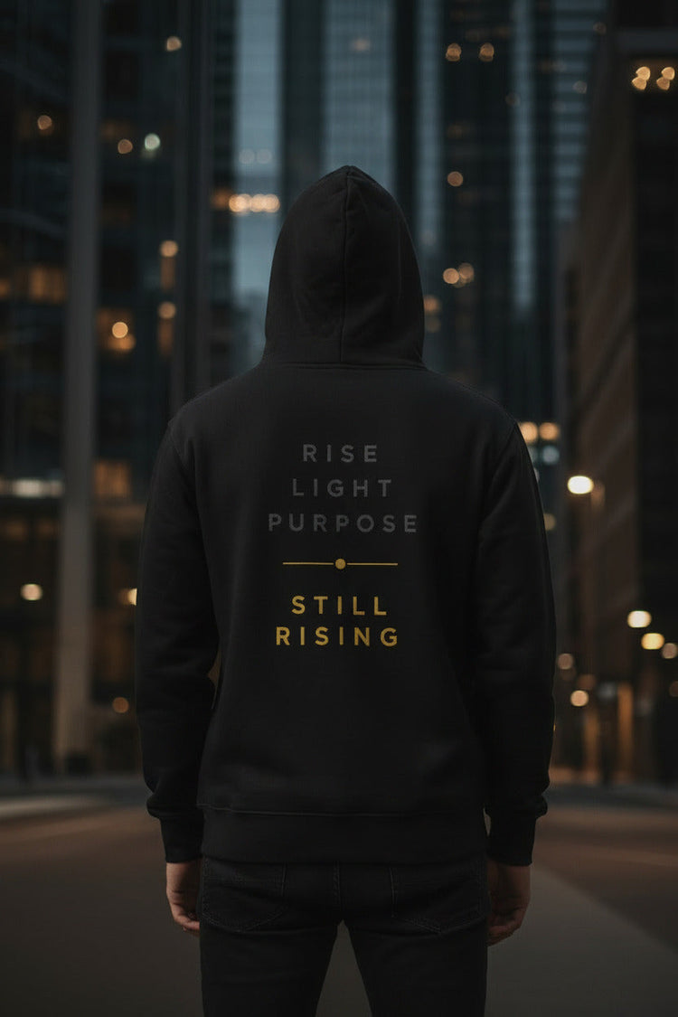 WE RISE ABOVE | Rise Light Purpose Premium Pullover Hoodie - We Rise Above