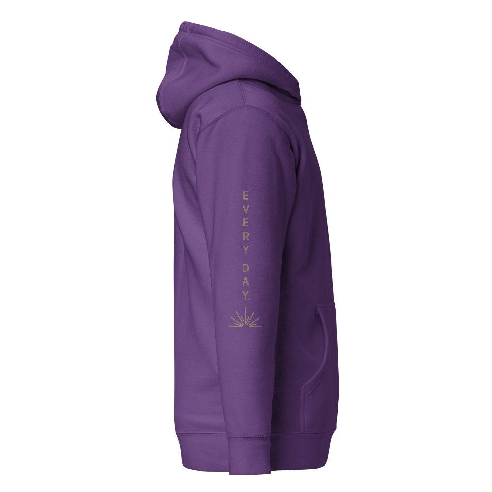 WE RISE ABOVE | Rise Light Purpose Premium Pullover Hoodie - PREZZUREVERSE