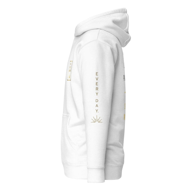 WE RISE ABOVE | Rise Light Purpose Premium Pullover Hoodie - PREZZUREVERSE