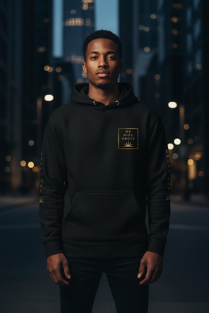 WE RISE ABOVE | Rise Light Purpose Premium Pullover Hoodie - We Rise Above