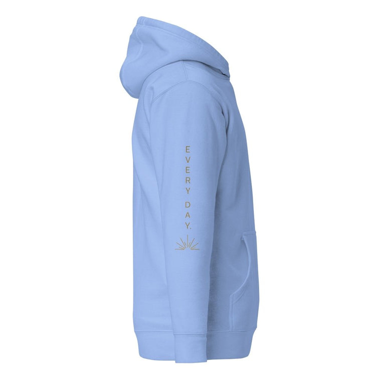 WE RISE ABOVE | Rise Light Purpose Premium Pullover Hoodie - PREZZUREVERSE