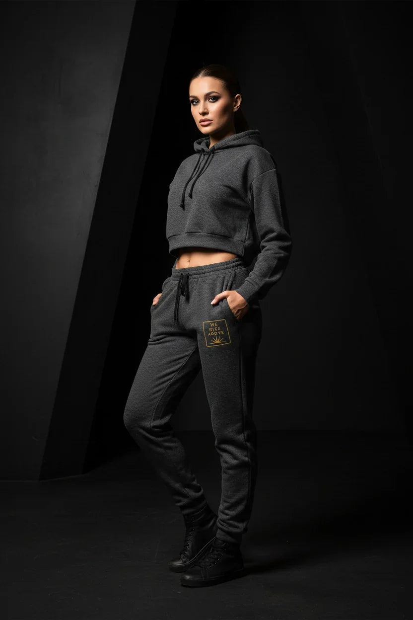 Rise Up Fleece Joggers | Stylish Streetwear for Comfort - We Rise Above