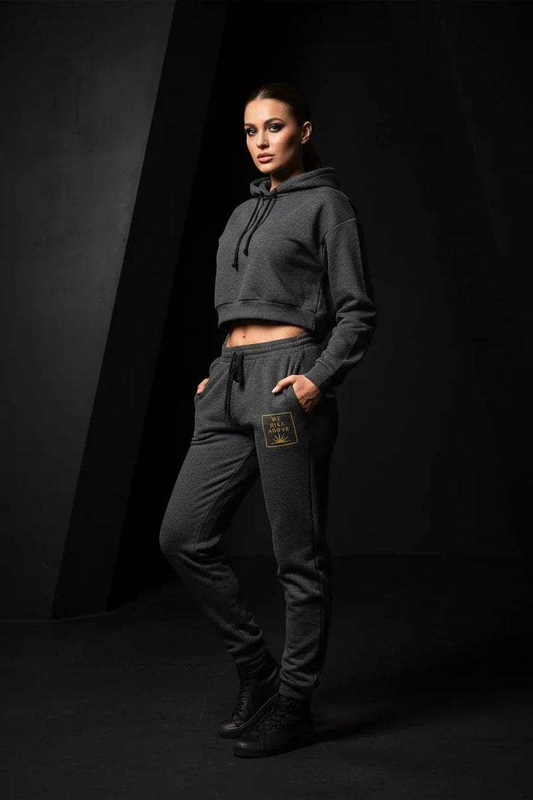 Rise Up Fleece Joggers | Stylish Streetwear for Comfort - We Rise Above
