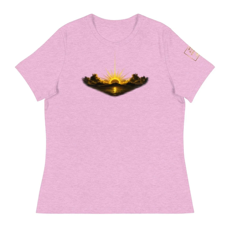 Rise Up Sunshine Women's Tee | Positive Graphic T-Shirt - We Rise Above