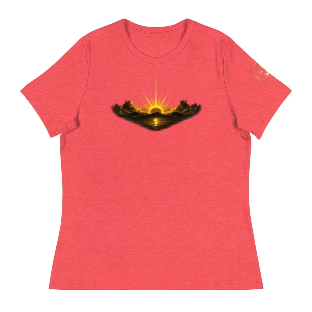 Rise Up Sunshine Women's Tee | Positive Graphic T-Shirt - We Rise Above