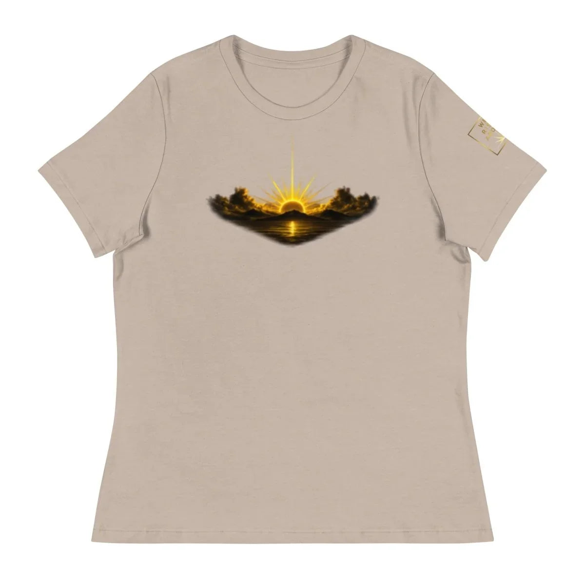 Rise Up Sunshine Women's Tee | Positive Graphic T-Shirt - We Rise Above