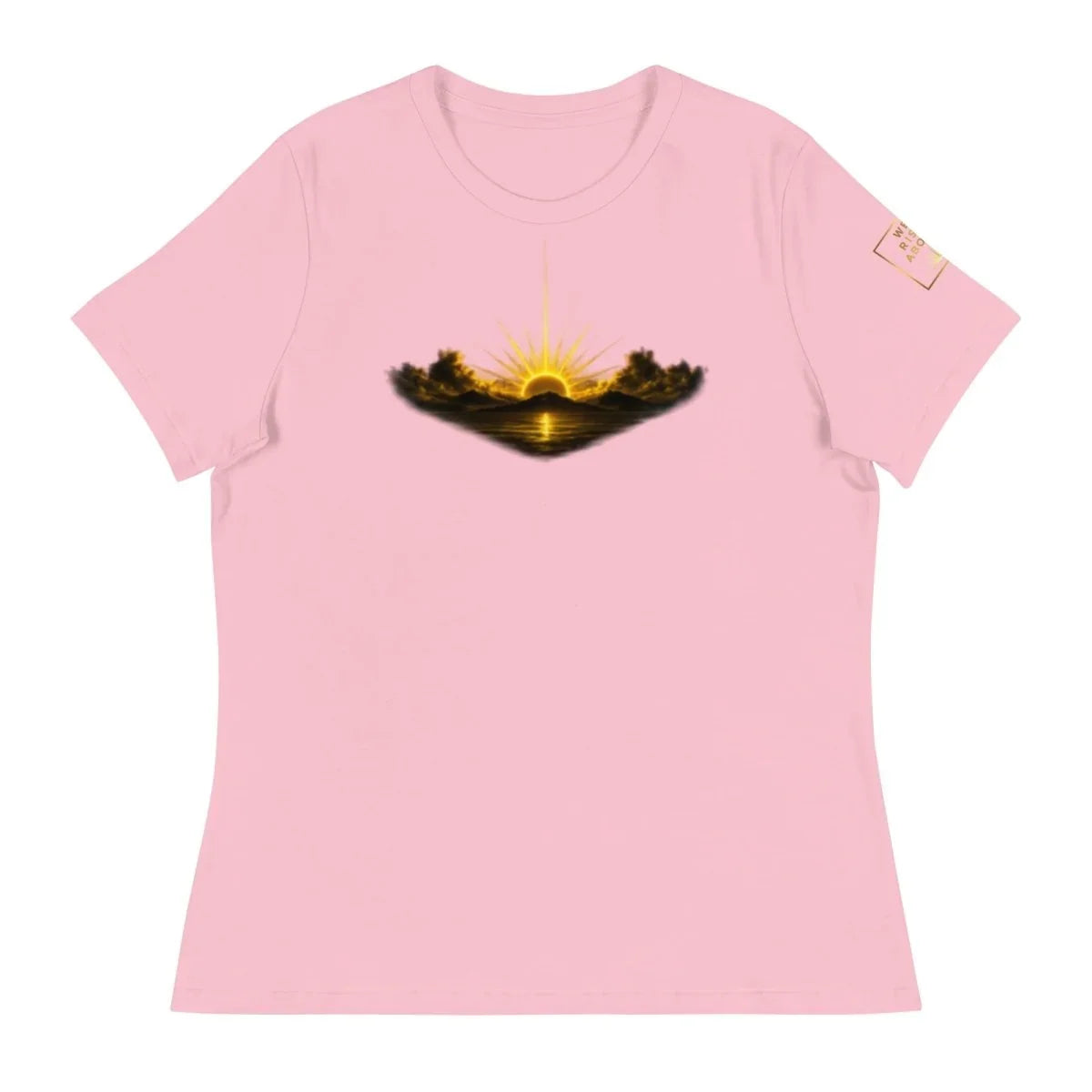 Rise Up Sunshine Women's Tee | Positive Graphic T-Shirt - We Rise Above