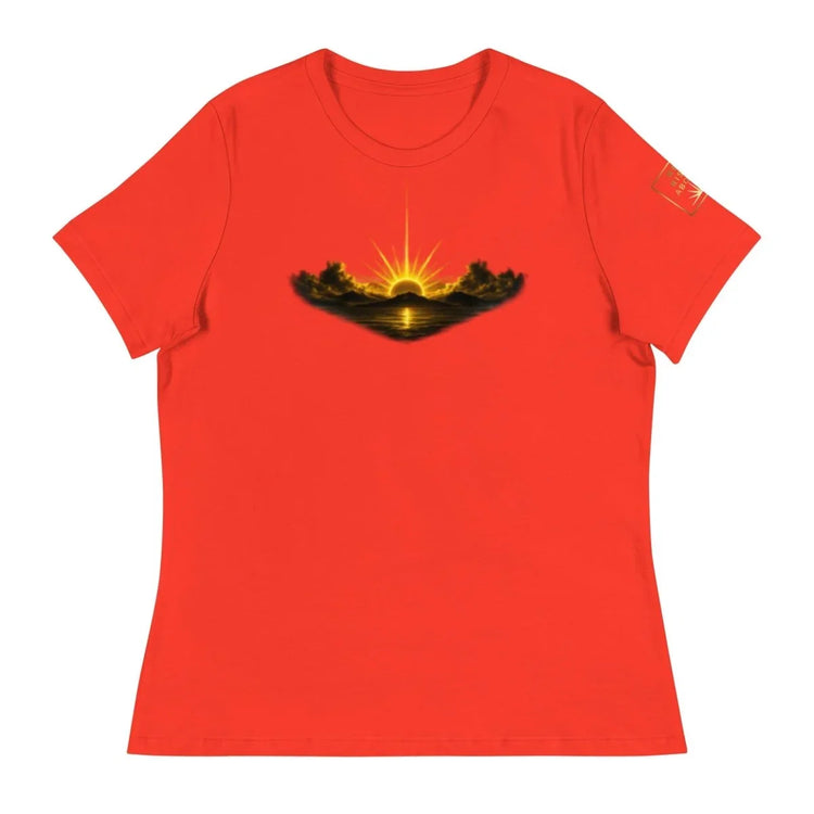 Rise Up Sunshine Women's Tee | Positive Graphic T-Shirt - We Rise Above