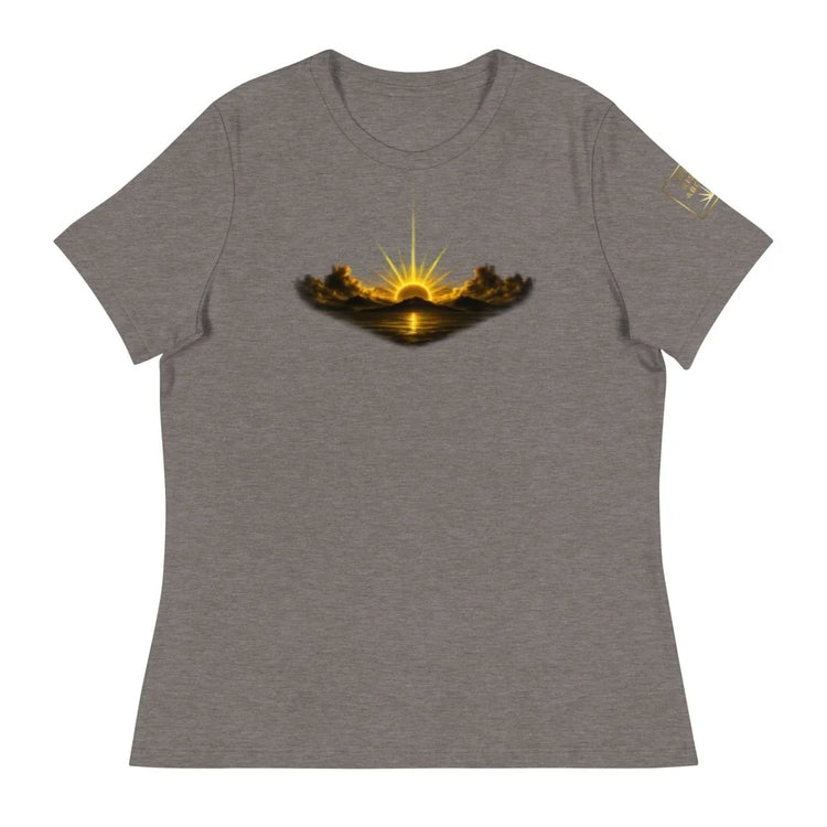 Rise Up Sunshine Women's Tee | Positive Graphic T-Shirt - We Rise Above
