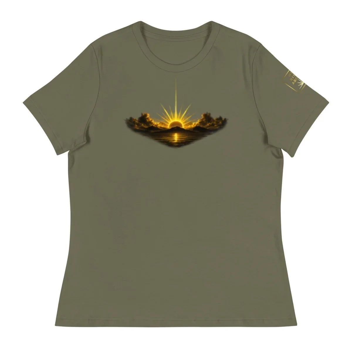 Rise Up Sunshine Women's Tee | Positive Graphic T-Shirt - We Rise Above