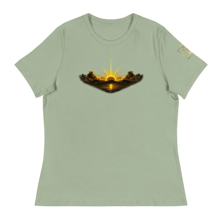 Rise Up Sunshine Women's Tee | Positive Graphic T-Shirt - We Rise Above