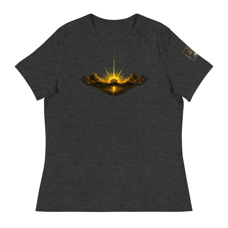 Rise Up Sunshine Women's Tee | Positive Graphic T-Shirt - We Rise Above