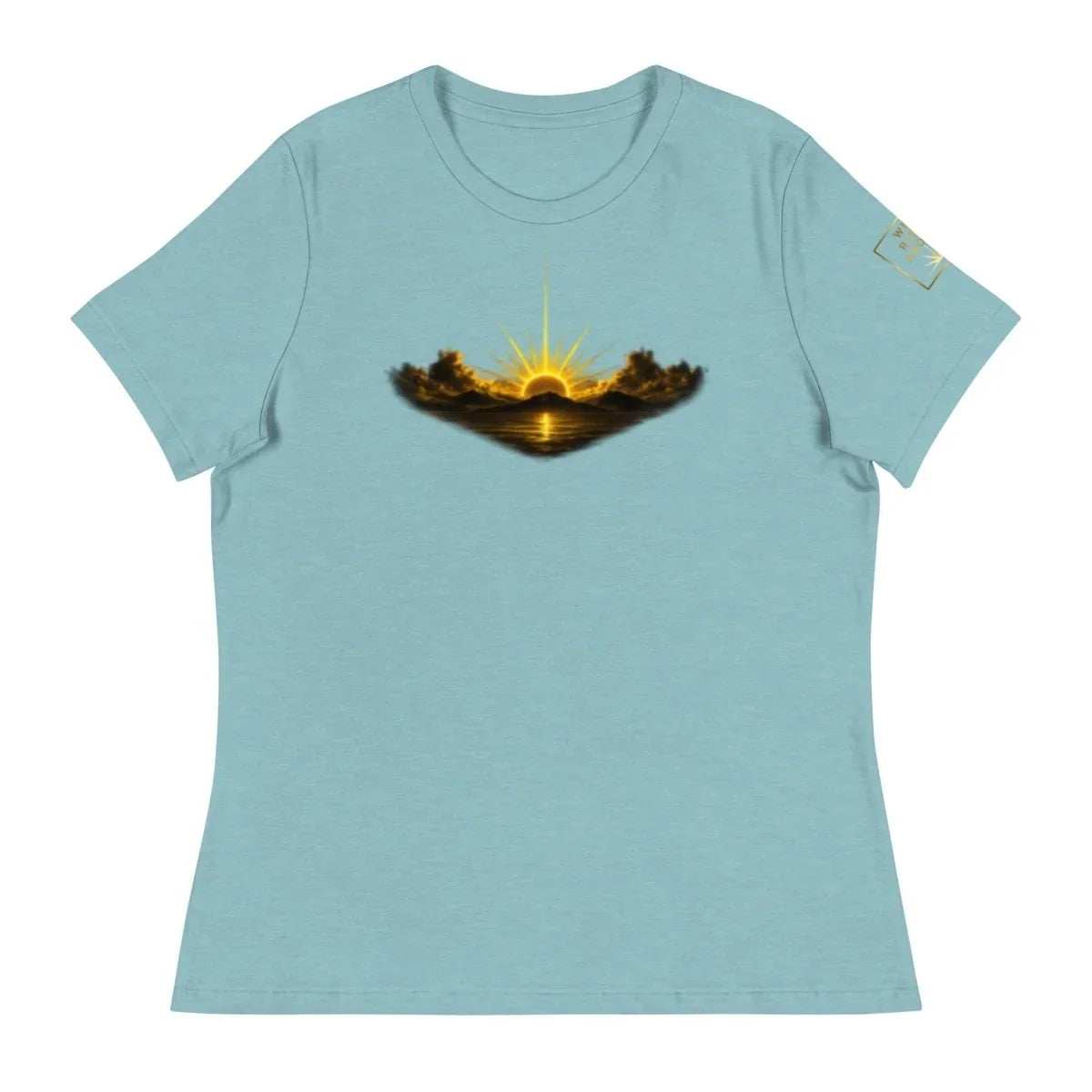 Rise Up Sunshine Women's Tee | Positive Graphic T-Shirt - We Rise Above