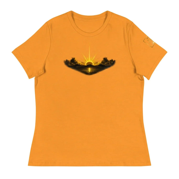 Rise Up Sunshine Women's Tee | Positive Graphic T-Shirt - We Rise Above