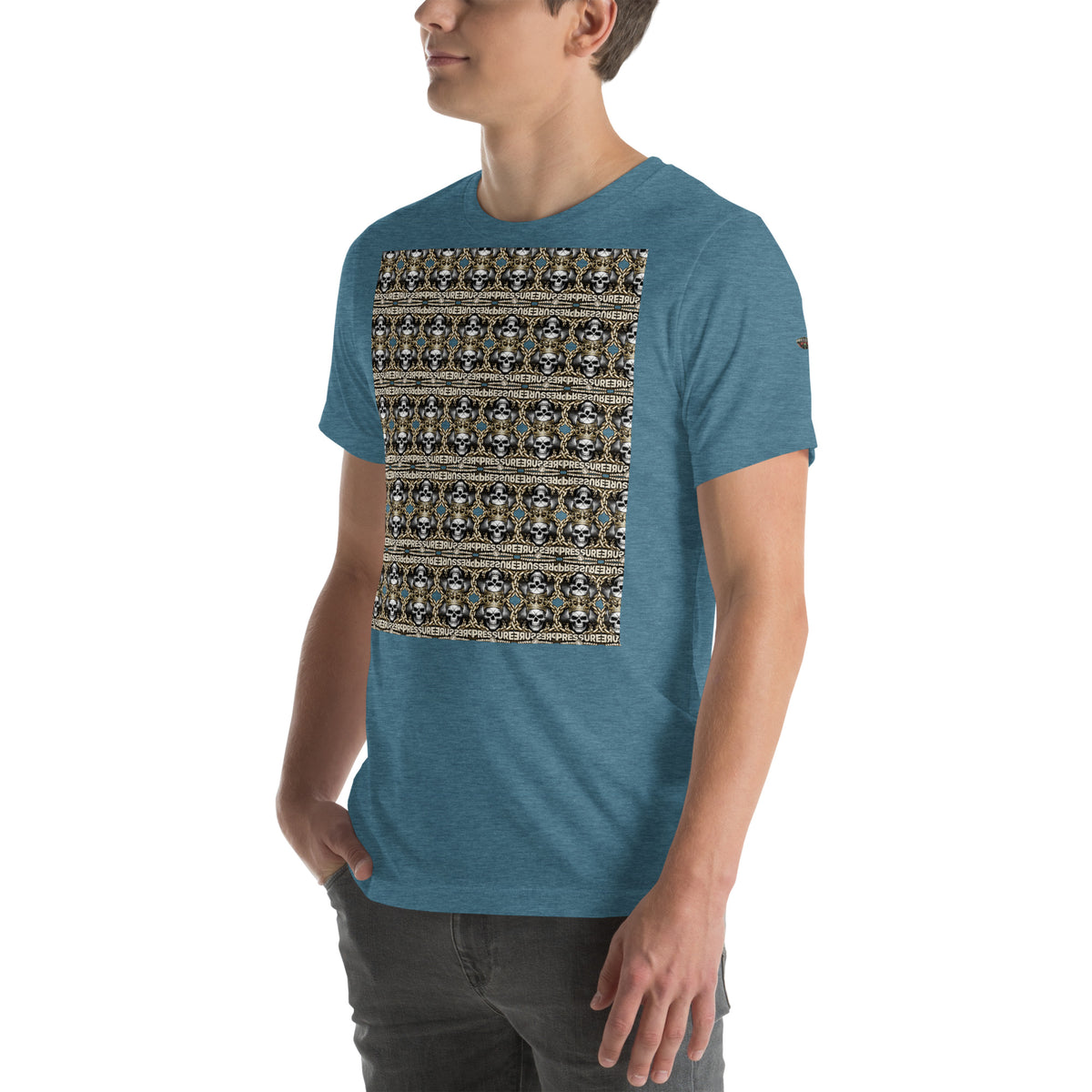 Skull Chainz Gang Soft Tee | Streetwear Graphic Tee - PREZZUREVERSE