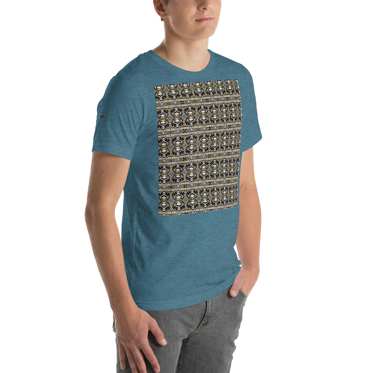 Skull Chainz Gang Soft Tee | Streetwear Graphic Tee - PREZZUREVERSE