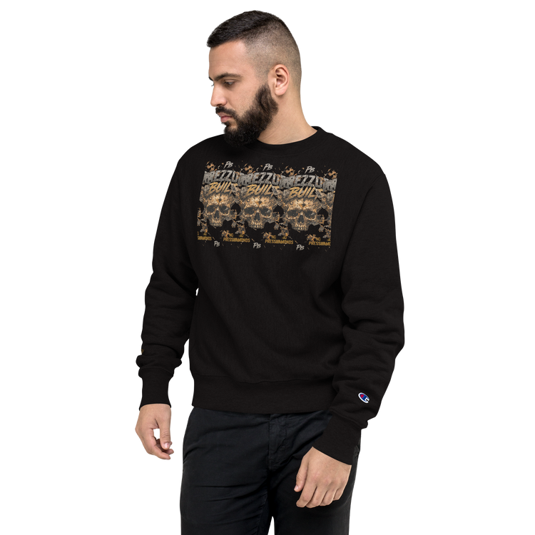 Skullz Champion Sweatshirt | Heavyweight Fleece Pullover - We Rise Above