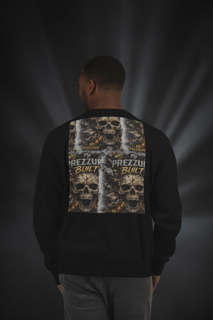 Skullz Champion Sweatshirt | Heavyweight Fleece Pullover - We Rise Above