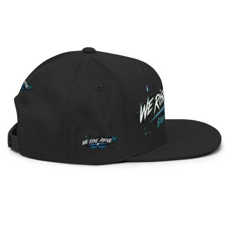 STAY FRESCO | Flat Brim Snapback Hat with Adjustable Fit - We Rise Above