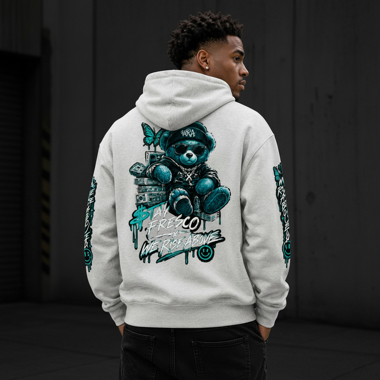 STAY FRESCO Champion Pullover Hoodie | Premium Streetwear - We Rise Above