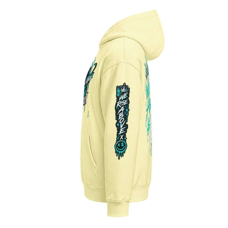 STAY FRESCO Oversized Heavyweight Hoodie - We Rise Above