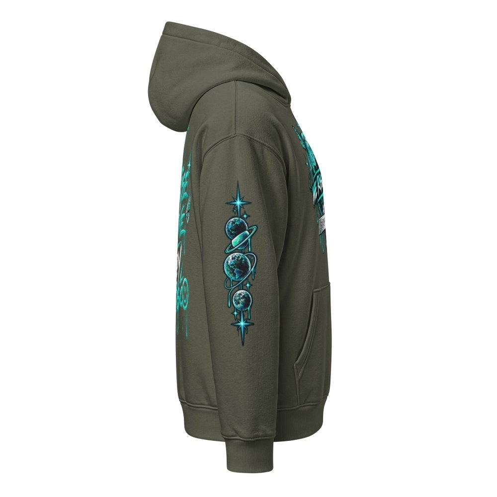 STAY FRESCO Oversized Heavyweight Hoodie - PREZZUREVERSE