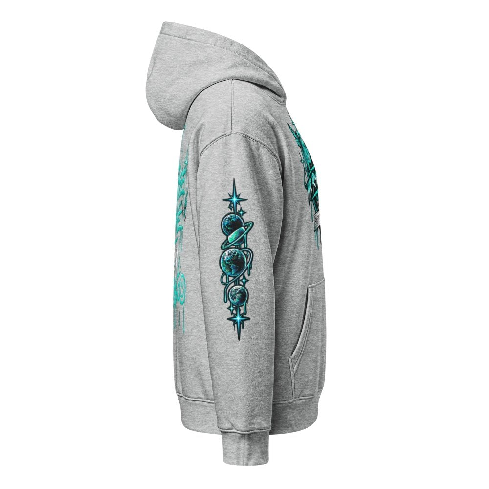 STAY FRESCO Oversized Heavyweight Hoodie - PREZZUREVERSE