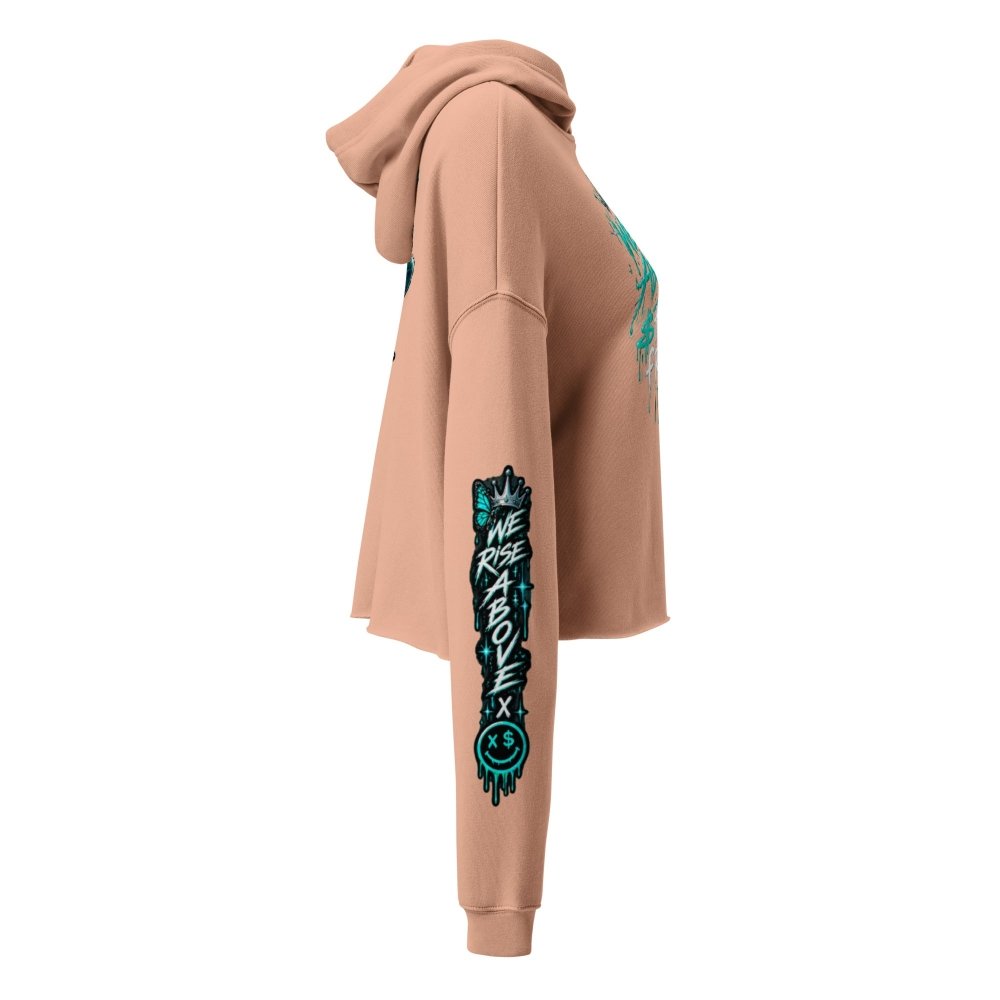 STAY FRESCO | Premium Streetwear Crop Hoodie - We Rise Above
