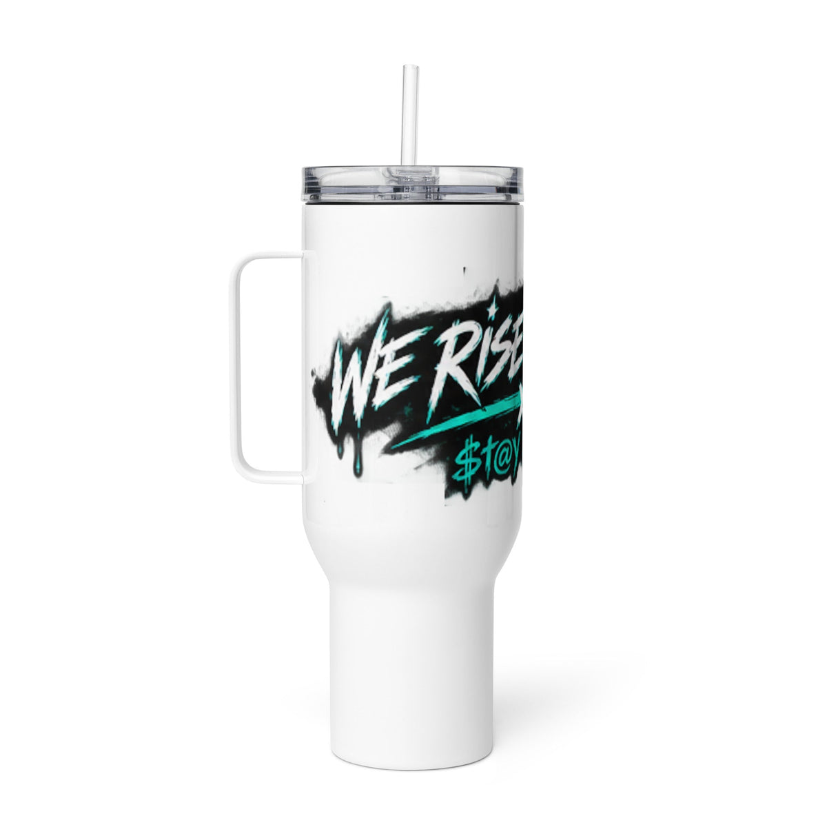 STAY FRESCO Travel Mug for Coffee PREMIUM Tumbler - We Rise Above