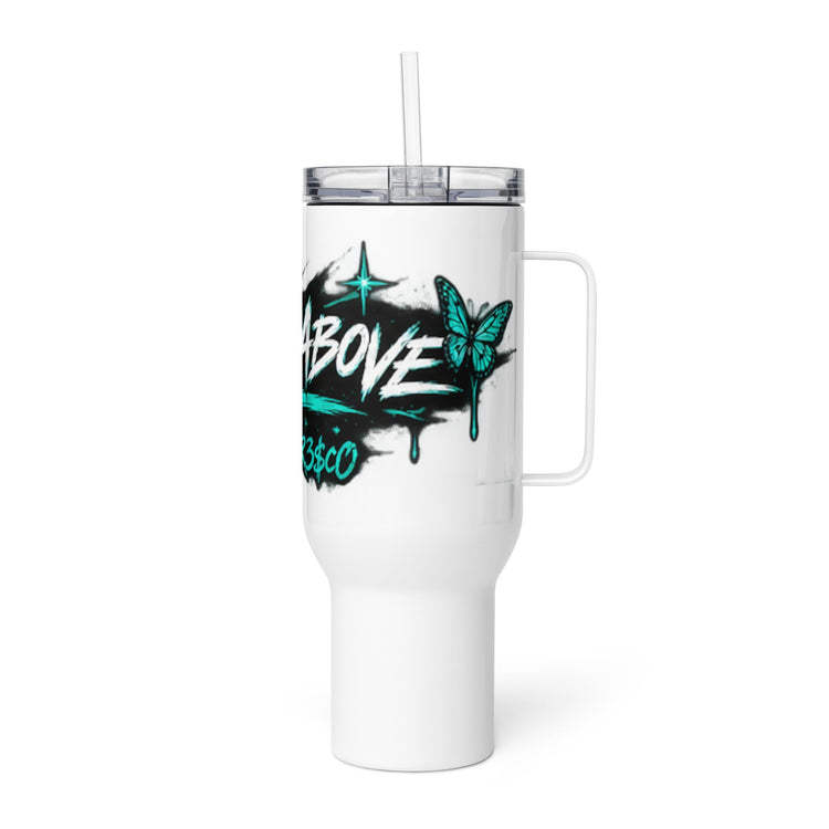 STAY FRESCO Travel Mug for Coffee PREMIUM Tumbler - We Rise Above