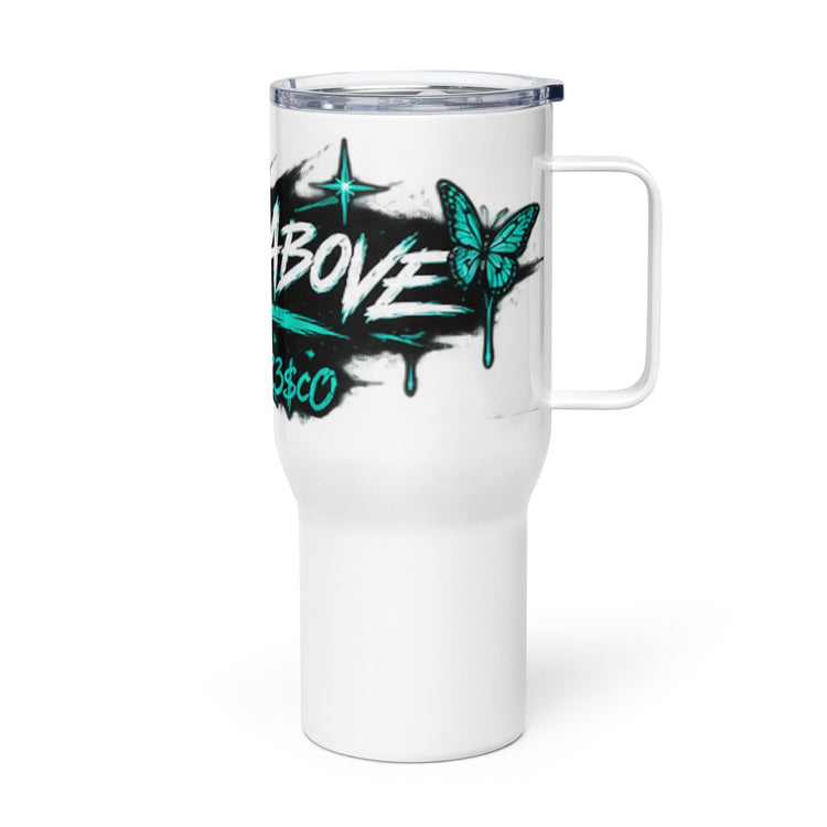 STAY FRESCO Travel Mug for Coffee PREMIUM Tumbler - We Rise Above