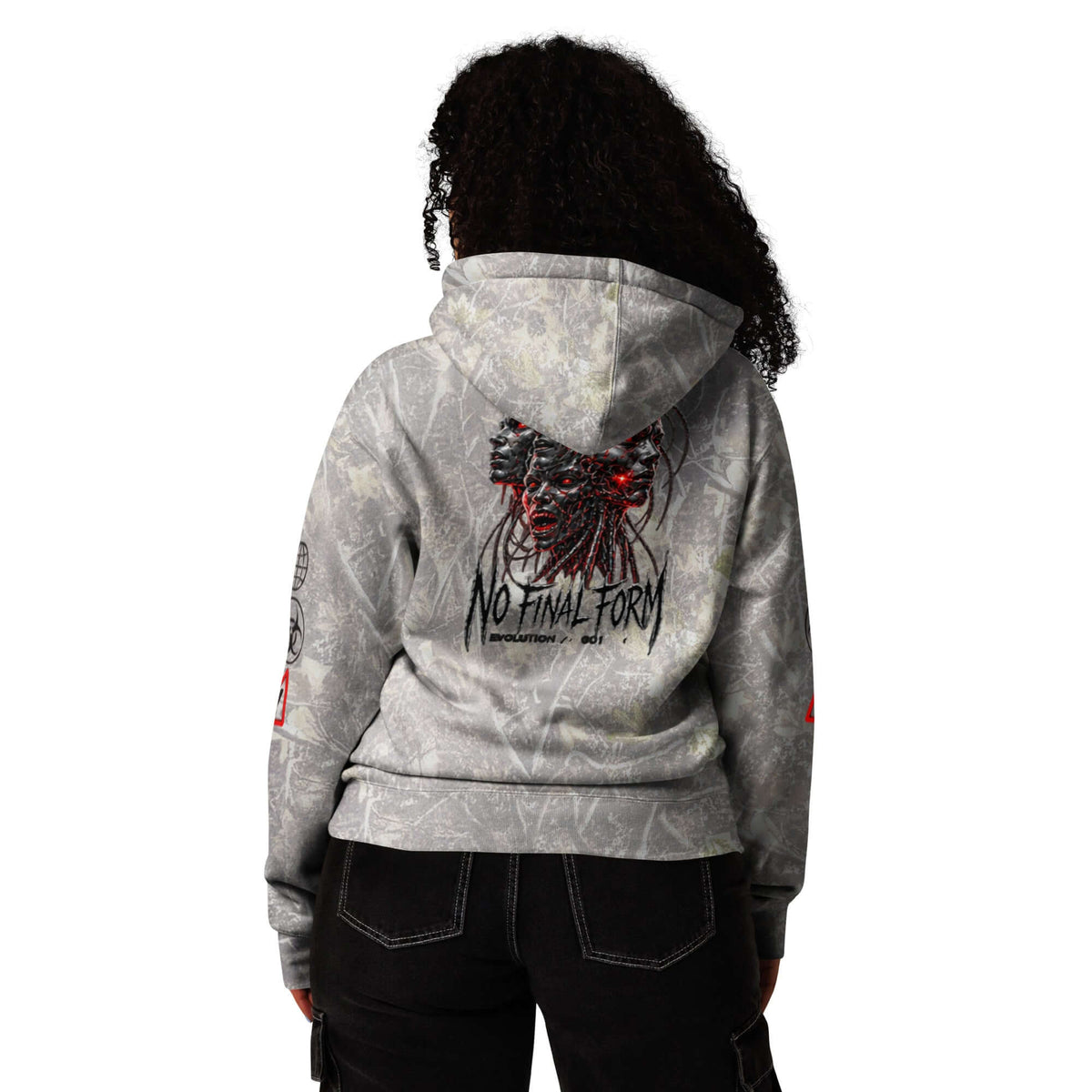 Heavyweight Streetwear Hoodie No Final Form - We Rise Above