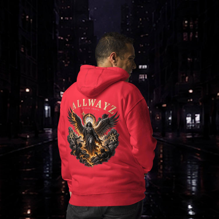 Angels & Demons Graphic Hoodie Unisex Gothic Streetwear - We Rise Above